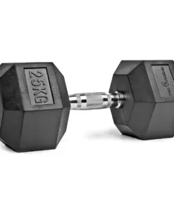 Hantla Hex 25kg ciężarek ogumowany