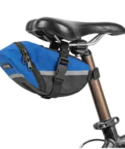 Sakwa rowerowa podsiodłowa torba pod siodełko wodoodporna niebieska