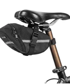 Sakwa rowerowa podsiodłowa torba pod siodełko wodoodporna czarna