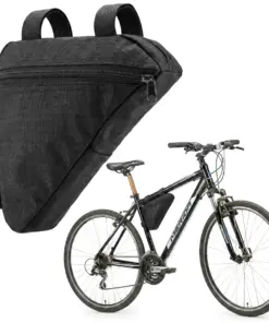 Sakwa rowerowa trójkątna saszetka na rower wodoodporna torba pod ramę