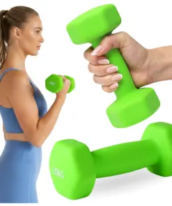 Hantla neoprenowa 1,5kg ciężarek żeliwny do ćwiczeń