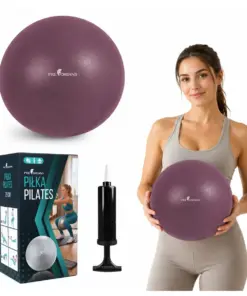 Piłka do pilatesu 25 cm bordowa do ćwiczeń