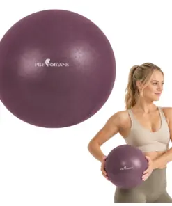 Piłka do pilatesu 25 cm bordowa do ćwiczeń