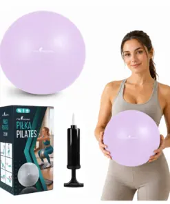 Piłka do pilatesu 25 cm fioletowa do ćwiczeń