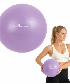 Piłka do pilatesu 25 cm fioletowa do ćwiczeń