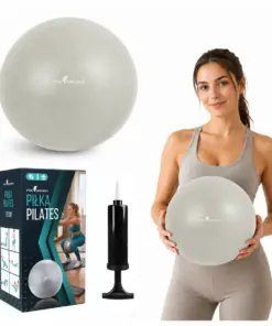 Piłka do pilatesu 25 cm szara do ćwiczeń