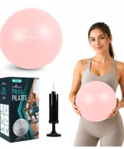 Piłka do pilatesu 25 cm różowa do ćwiczeń