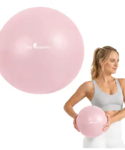 Piłka do pilatesu 25 cm różowa do ćwiczeń