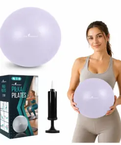 Piłka do pilatesu 25 cm lawendowa do ćwiczeń
